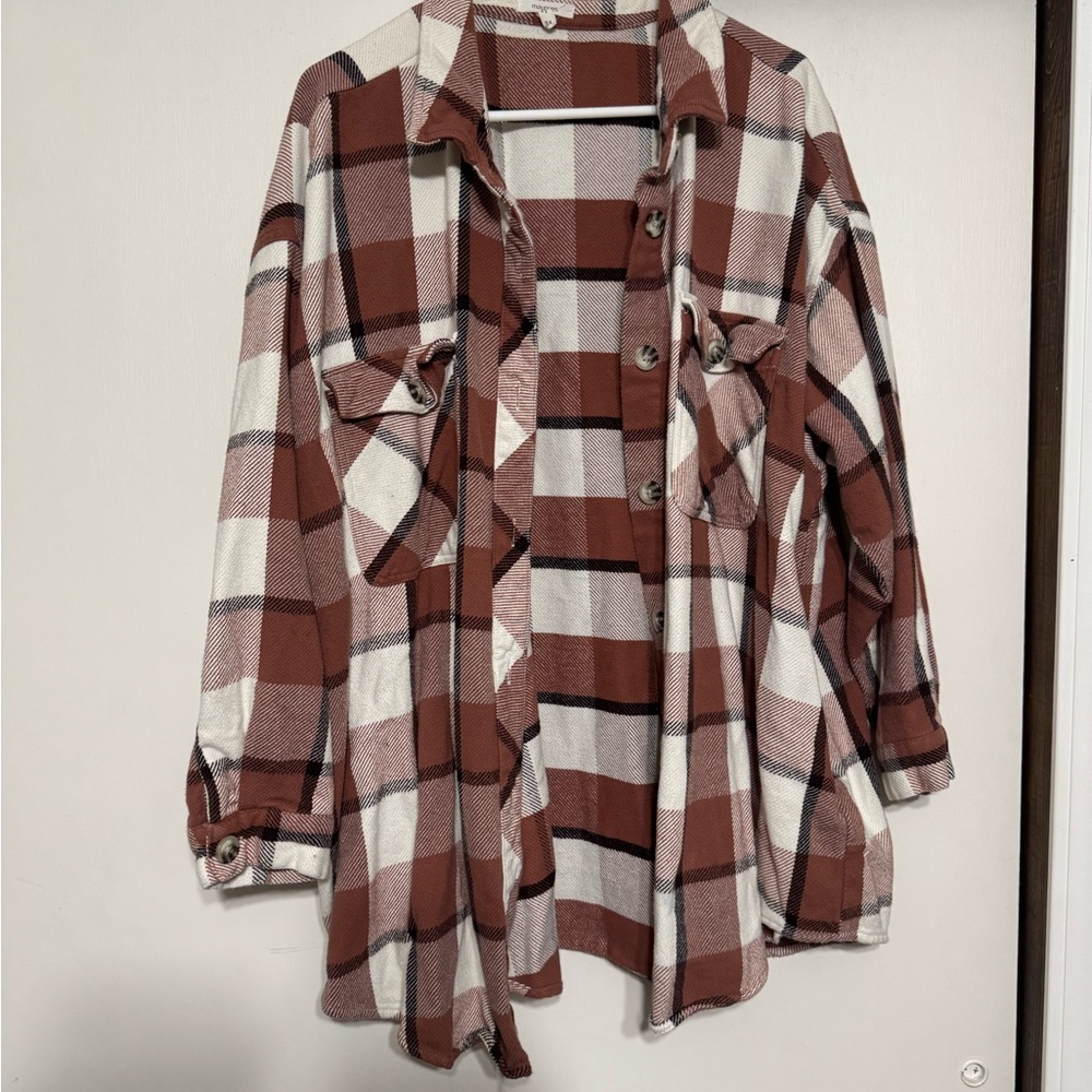 Maurices Plaid Shacket